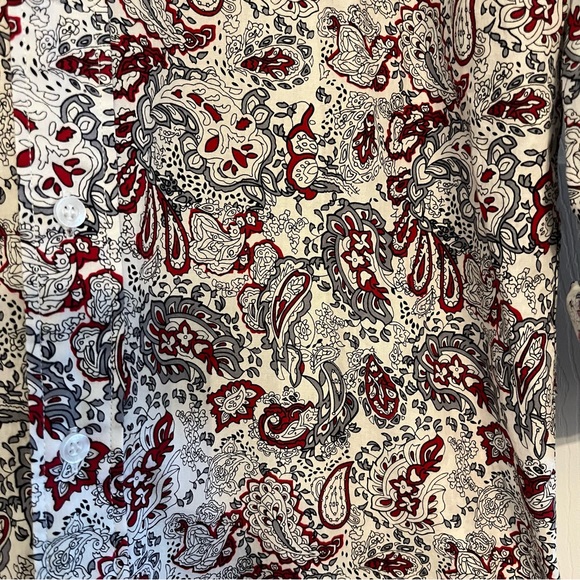 Kieanzo Men’s paisley print Shirt , Sz 16,1/2 - Picture 2 of 7